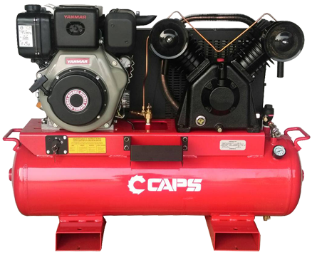 diesel powered air compressor