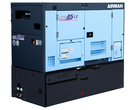 AIRMAN 37KVA PRIME POWER GENERATORS WITH EXTENDED TANK SDG45LX-5B1N