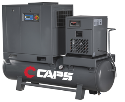 CAPS BRUMBY 4KW TANK MOUNT ROTARY SCREW COMPRESSORS CR4 CS 7 250