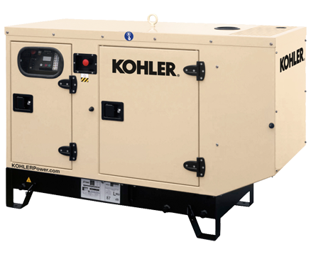 KOHLER 22KVA STANDBY POWER GENERATORS KK22IV