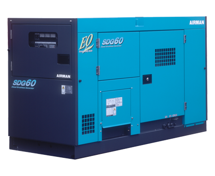 AIRMAN 50KVA PRIME POWER GENERATORS SDG60S-3A6N